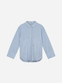 Gestreepte oversized blouse paige