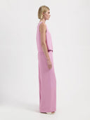 Roze mouwloze top mira