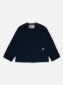 Donkerblauwe denim jacket sandra