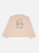 longsleeve met yeti opdruk karita