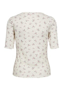 Bloemen top numelina T-shirt