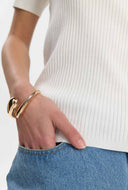 Nuayalet scallop ss pullover