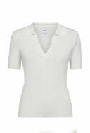 Nuayalet scallop ss pullover