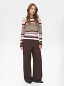 Gestreepte longsleeve nukitti pullover