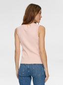 Roze gilet nudeidra