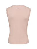 Roze gilet nudeidra