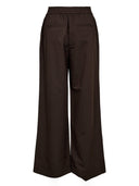 Bruine gestreepte pantalon nusonya