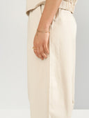 Beige barrel broek nusunna