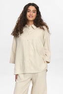 Linnenmix blouse nuyngva shirt