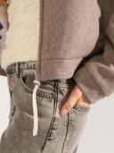 Beige wollen jacket nuklima