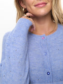 Blauwe cardigan nurietto