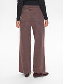 Bruine wide-leg jeans nubrooklyn
