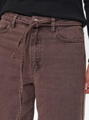 Bruine wide-leg jeans nubrooklyn