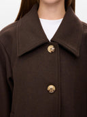 Donkerbruine coat nukimberly