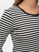 Gestreepte longsleeve numelany