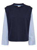 Donkerblauwe top nusindi