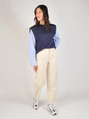 Donkerblauwe top nusindi