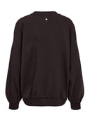 Donkerbruine oversized sweater nubissa