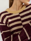 Gestreepte pullover nuriette block stripe