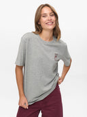 Grijs oversized t-shirt nuprema