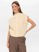 Licht beige spencer nucaly