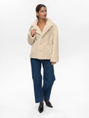 Licht bruine reversible jas nueliotta
