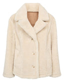 Licht bruine reversible jas nueliotta
