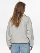 Lichtgrijze sweater nubissa