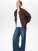 Bruine bomber jacket nuallie