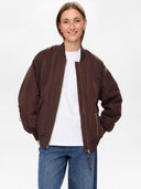 Bruine bomber jacket nuallie
