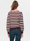 Gestreepte trui nuciara pullover