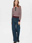Gestreepte trui nuciara pullover