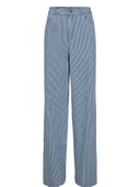 Gestreepte jeans nuerina pants