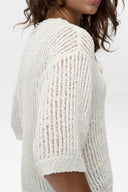 Creme trui numirandi pullover