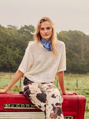 Creme trui numirandi pullover