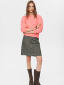 Roze wolmix trui nusuri pullover