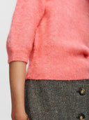 Roze wolmix trui nusuri pullover