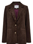 Bruine corduroy blazer nuthea