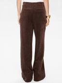 Bruine corduroy broek nuthea