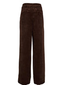 Bruine corduroy broek nuthea