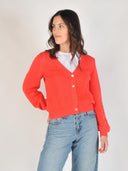 Rood katoenen vest numirna