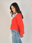 Rood katoenen vest numirna