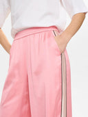 Roze wide leg trackpants nuposy