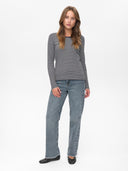Gestreepte longsleeve numelany