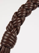 Chocolate crossbody tas leo
