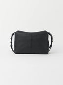 Zwarte leren tas sienna mini