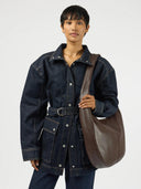 Bruine leren tas coco grand