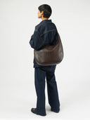 Bruine leren tas coco grand