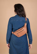 Drew bum bag cognac