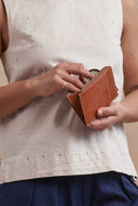 Lola coin purse cognac